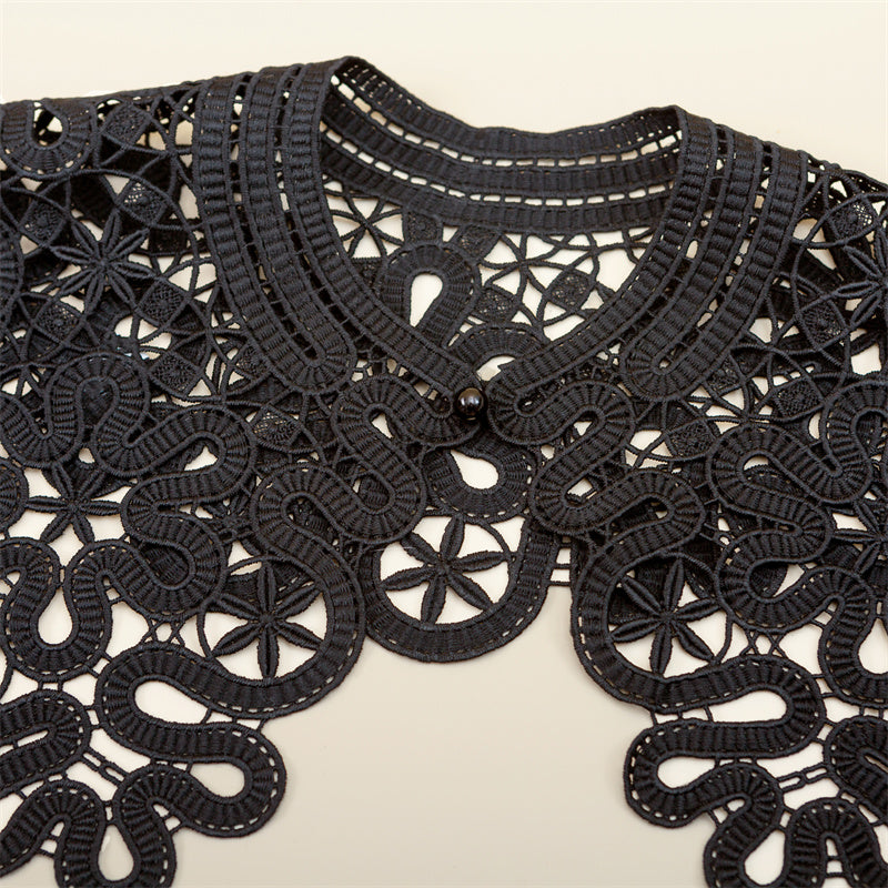 LA Klassisk krage spets