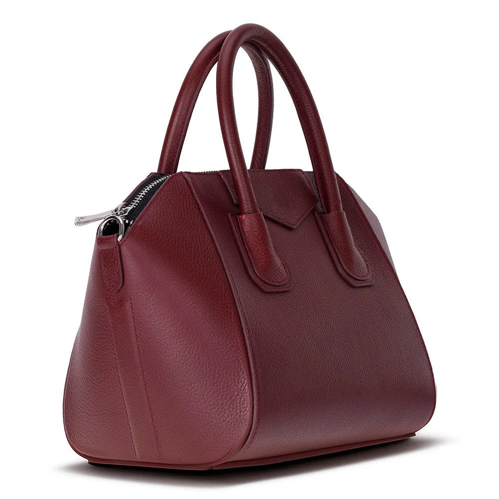 Aria Bordeaux Velvet Händväska